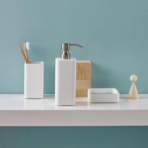 Aquanova Ona Large Soap Dispenser - White Aquanova Ona Large Soap Dispenser - White