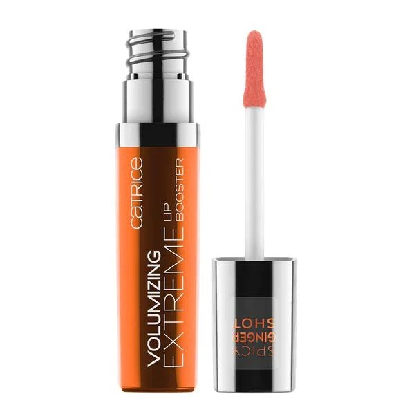 CATRICE Ginger Shot Lip Plumper Shimmering Nude Lip Enhancer for Fuller Lips with Lemon Ginger Scent 020 - Catrice
