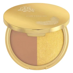 Cartier Wild Escape Bronzer & Highlighter Duo Makeup Set for Sun Kissed Glow Radiant Finish