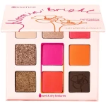 Essence Bloomin' Bright Eyeshadow Palette Neon Makeup Kit for Bold Eye Looks Versatile Styles - Essence