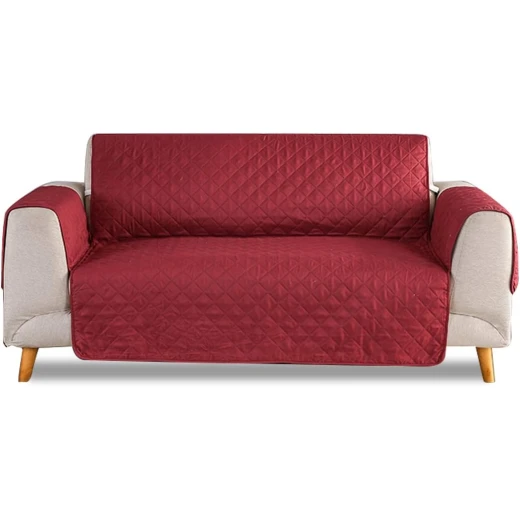 Nova home sure fit sofa protector 7 seats burgundy - Nova Home - Image 3
