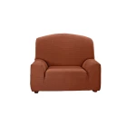 Nueva Textura "Glamour" Sofa Cover, For 1 Seat, Terra Color - Nova Home