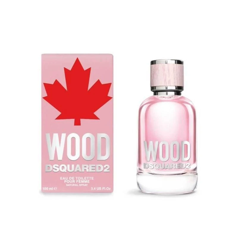Dsquared² Wood Pour Femme Perfume 100ml Floral Eau de Toilette for Women Elegant and Long Lasting Fragrance - Dsquared2