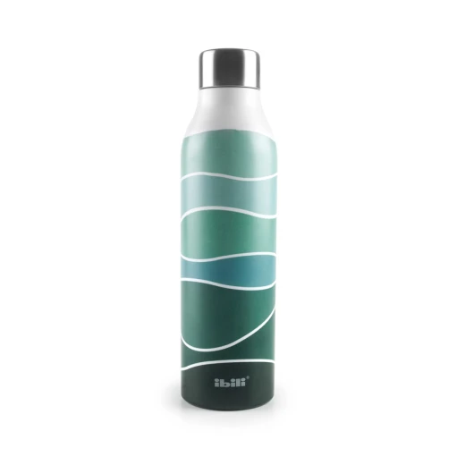 Ibili Marea Double-Wall 500ml Thermos Bottle - Green