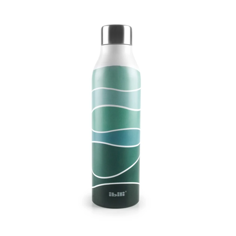 Ibili Marea Double-Wall 500ml Thermos Bottle - Green - Ibili