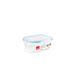 حافظة طعام زجاج 320 مل من Ibili Air-Vent - أزرق