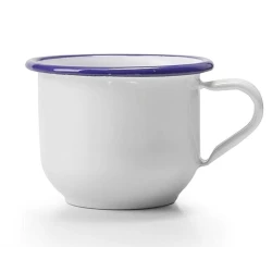 كوب قطر 7 سم من Ibili Blanca - أبيض وأزرق