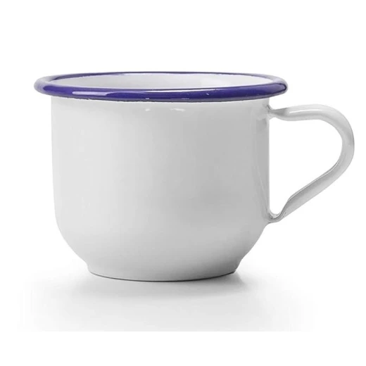 كوب قطر 7 سم من Ibili Blanca - أبيض وأزرق