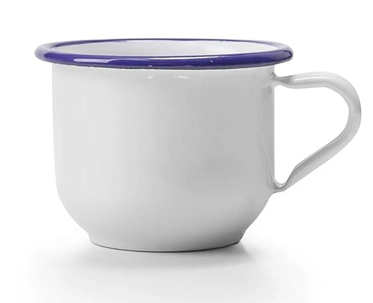 كوب قطر 7 سم من Ibili Blanca - أبيض وأزرق - ابيلي