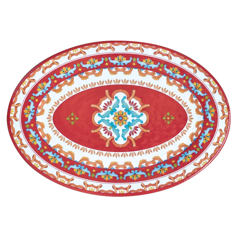 Easy Life Volterra 50x35cm Oval Tray - Multicolored - Easy Life
