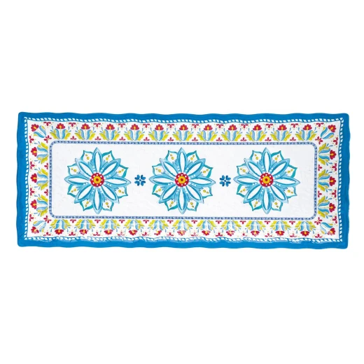 Easy Life Toscana 48x20cm Rectangular Tray - Multicolored