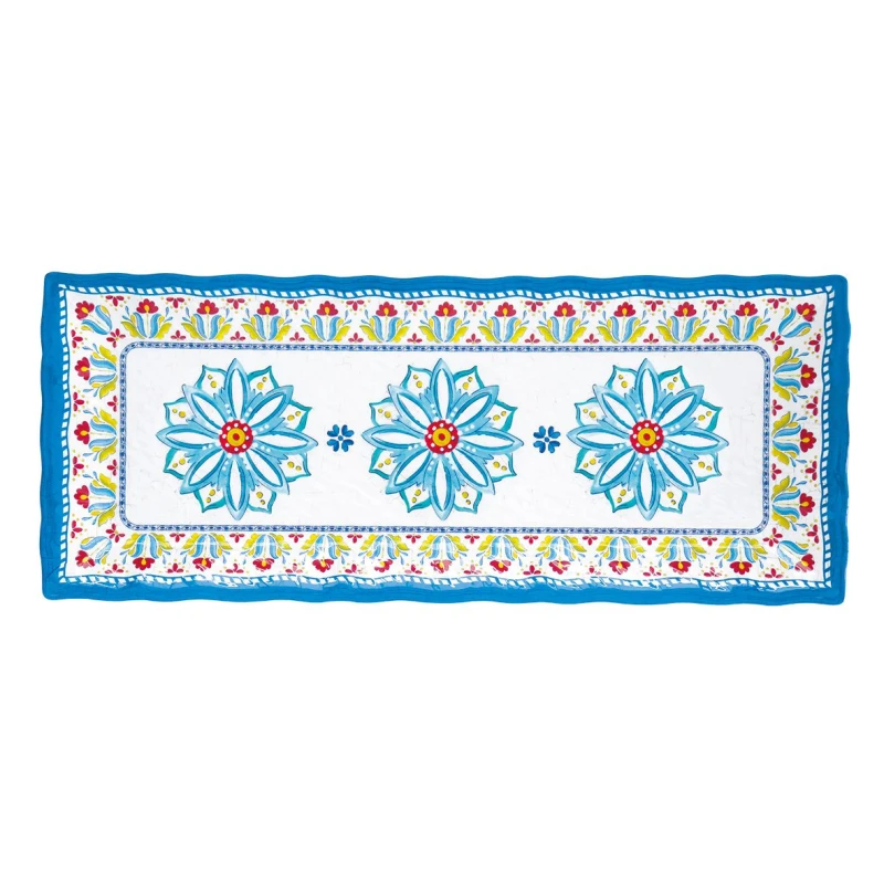 Easy Life Toscana 48x20cm Rectangular Tray - Multicolored - Easy Life