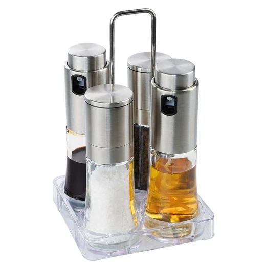 Kuchenprofi Bari Cruet Set of 4 Pieces Kuchenprofi Bari Cruet Set of 4 Pieces