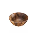 Kuchenprofi Wooden Serving Bowl Dia 25cm Set of 6 Pieces - Kuchenprofi