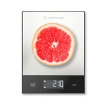 Nutricook Food Scale, 11 lb Digital Kitchen Scale, Weight in Grams and Ounces (1g Precise) for Baking, Cooking, Nutrition and Meal Prep, Tare Function Stainless steel - Nutricook