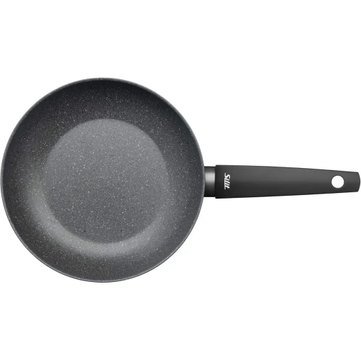 Silit Montano Non-Stick Frying Pan 28 cm 4-Layer PTFE Coating, Induction-Compatible Aluminium Base Heat-Resistant Bakelite Handle, Natural Stone Look, Oven-Safe - Silit - Image 6