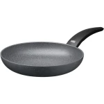 Silit Montano Non-Stick Frying Pan 28 cm 4-Layer PTFE Coating, Induction-Compatible Aluminium Base Heat-Resistant Bakelite Handle, Natural Stone Look, Oven-Safe - Silit