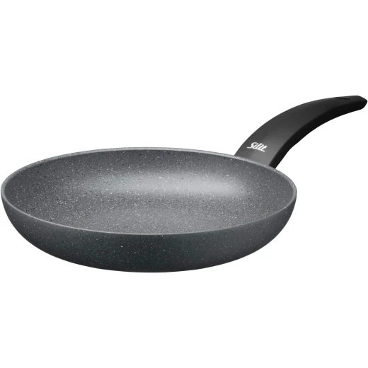 Silit Montano Non-Stick Frying Pan 28 cm 4-Layer PTFE Coating, Induction-Compatible Aluminium Base Heat-Resistant Bakelite Handle, Natural Stone Look, Oven-Safe Silit Montano Non-Stick Frying Pan 28 cm 4-Layer PTFE Coating, Induction-Compatible Aluminium Base Heat-Resistant Bakelite Handle, Natural Stone Look, Oven-Safe