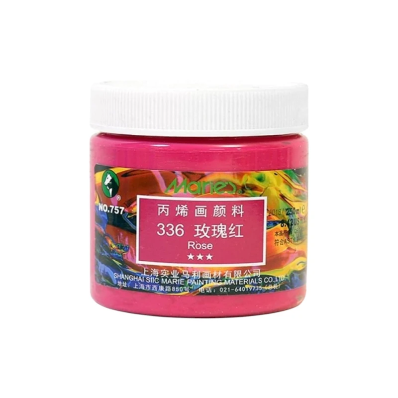 Marie's Acrylic Colour - Rose, 250 ml - Maries