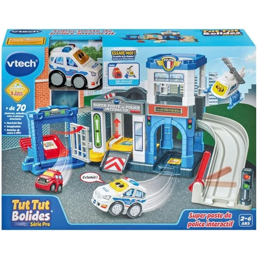 VTech Toot-Toot Drivers Police Station – Interactive Playset VTech Toot-Toot Drivers Police Station – Interactive Playset