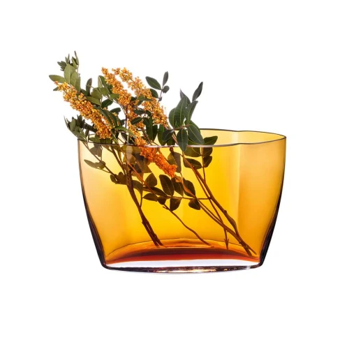 مزهرية زجاجية يدوية الصنع ليس أورّ – 28×19 سم من مادام كوكو - مدام كوكو - Image 3