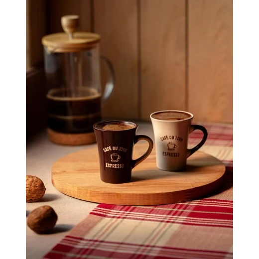 Madame COCO Espresso Cup Set – Elegant and Modern Design – Perfect for Daily Use or Serving Guests 75 ml