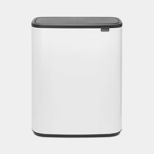 Brabantia Bo Touch Bin 60 Liter , White, Sleek & Space-Saving XXL Waste Bin Brabantia Bo Touch Bin 60 Liter , White, Sleek & Space-Saving XXL Waste Bin