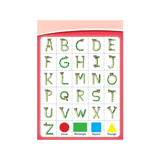 Dodi English Big Letters Stickers, Fun & Educational Alphabet Stickers for Kids