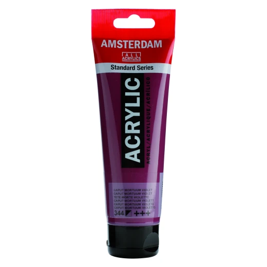 Amsterdam Caput Moruum Violet Acrylic Paint - Thick, Lightfast, Versatile