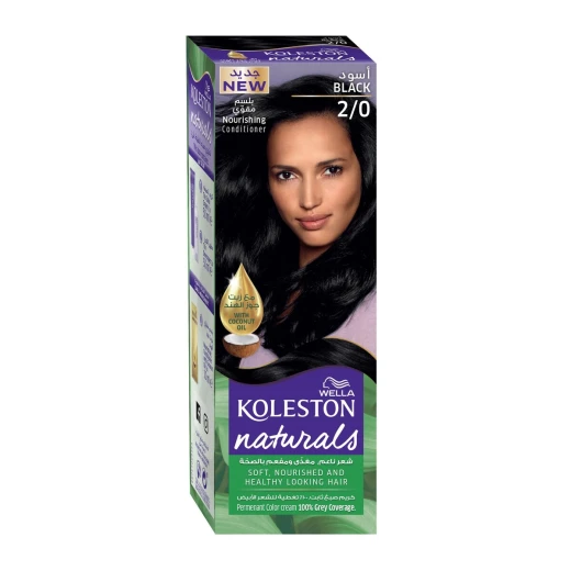 Wella Koleston Natural 2/0 Hair Color - Permanent Dye