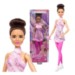 Mattel Barbie Ice Skater Fashion Doll with Pink Outfit and Ice Skates for Imaginative Play - Barbie