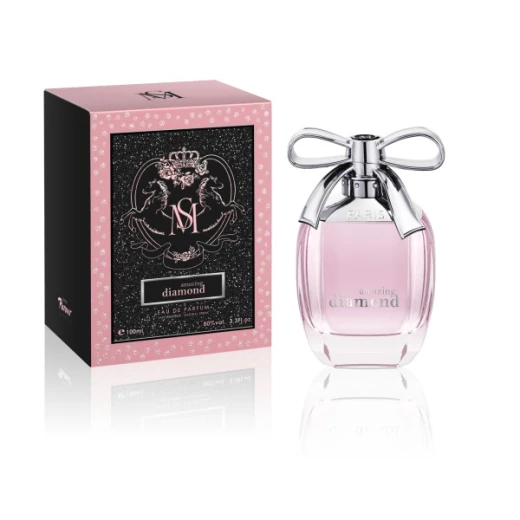 عطر ميلا سيكريت المذهل من الألماس للنساء - عطر زهري 100 مل من بارور عطر ميلا سيكريت المذهل من الألماس للنساء - عطر زهري 100 مل من بارور