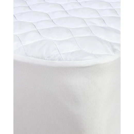 Madame Coco Eleta Single Bed Mattress Protector - White 100x200 cm