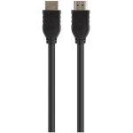كابل صوت وفيديو HDMI قياسي من بيلكين متوافق مع 4K/Ultra HD، Full HD (1080p)، مثالي لأجهزة التلفزيون عالية الدقة، ووحدات التحكم في الألعاب، ومشغل الأقراص المضغوطة/أقراص DVD، ومشغل أقراص بلو راي، بطول 1.5 متر - بيلكين