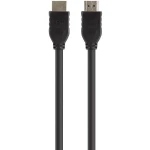 كابل صوت وفيديو HDMI قياسي من بيلكين متوافق مع دقة 4K/Ultra HD، دقة Full HD (1080p)، مثالي لأجهزة التلفزيون عالية الدقة، ووحدات التحكم في الألعاب، ومشغل الأقراص المضغوطة/أقراص DVD، ومشغل أقراص بلو راي، بطول 5 أمتار - بيلكين
