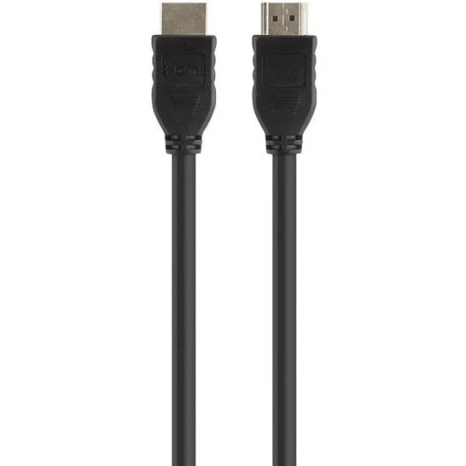 كابل صوت وفيديو HDMI قياسي من بيلكين متوافق مع دقة 4K/Ultra HD، دقة Full HD (1080p)، مثالي لأجهزة التلفزيون عالية الدقة، ووحدات التحكم في الألعاب، ومشغل الأقراص المضغوطة/أقراص DVD، ومشغل أقراص بلو راي، بطول 3 أمتار - بيلكين - Image 3