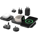 Belkin Fast Charge Pro Foldable Qi2-Certified Wireless Charger 3-in-1 Magnetic Charging Travel Pad 15W - MagSafe-Compatible Portable Charger for iPhone 16/iPhone 15/iPhone 14, Apple Watch 10, AirPods - Belkin