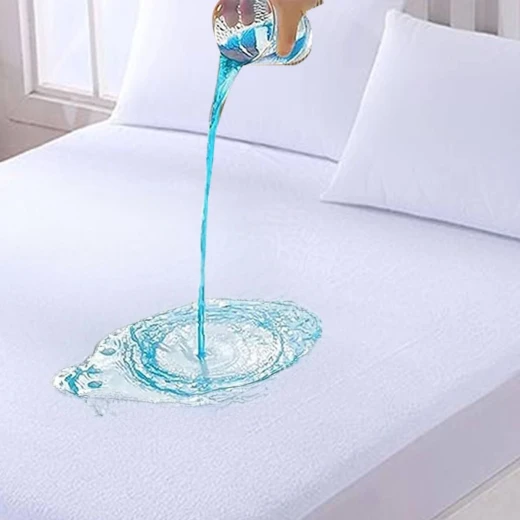 واقي مرتبة مقاوم للماء من مع حواف مطاطية 120 × 200 × 30 سم - Image 7