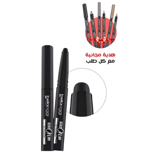 بيلاوجي، ظلال عيون كريمي أسود داكن يدوم طويلاً لجميع أنواع البشرة بيلاوجي، ظلال عيون كريمي أسود داكن يدوم طويلاً لجميع أنواع البشرة
