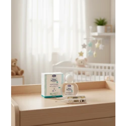 Chicco Baby Care Bundle – Digy Baby+ 3-in-1 Digital Thermometer & Baby Moments Eau De Cologne 100ml