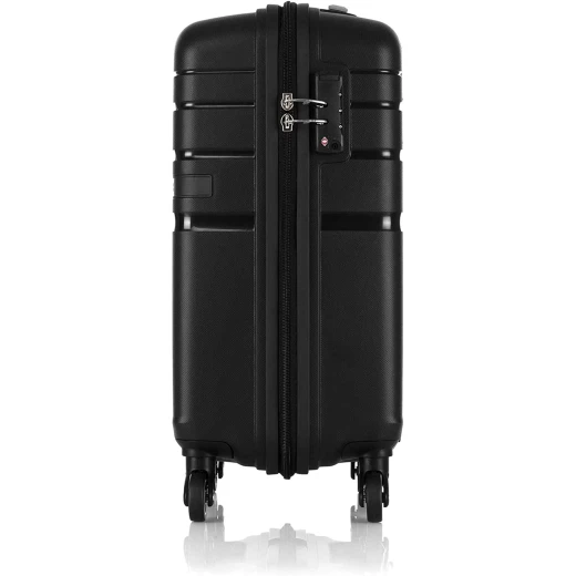 American Tourister UPLAND Medium Black 4-Wheel Rigid Trolley Case 72L - American Tourister - Image 5