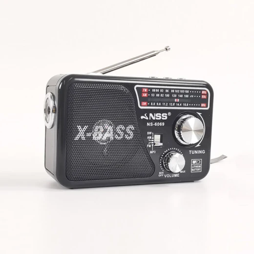 راديو لازادا MFC RX-288 FM/AM/SW1/SW2 4 نطاقات مستقبل عالي الحساسية