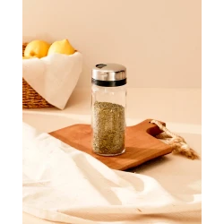 Madame Coco Ella Spice Jar 245ml Glass Container for Kitchen Storage