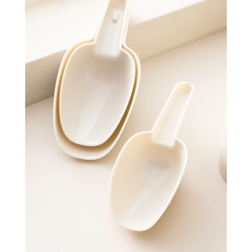Madame Coco Lucca 3 Piece Plastic Food Storage Container Set Beige - Madame COCO - Image 3