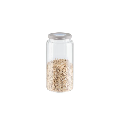 Madame Coco Voyana 960ml Borosilicate Glass Jar, Clear, Kitchen Storage Container - Madame COCO - Image 4