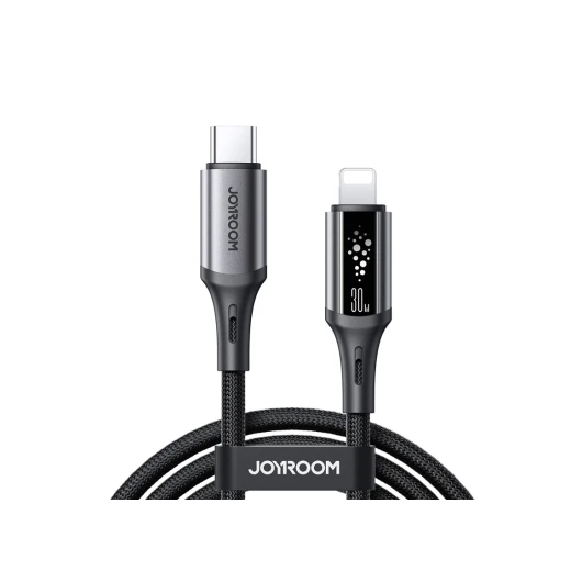 Joyroom S A60 USB C to Lightning Cable 30W 1.2 Meter Black Fast Charging