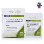 Perspi Guard Maximum Strength Antiperspirant Sweat Block Wipes, 7 Count, for Problem Sweat & Odour - Perspi