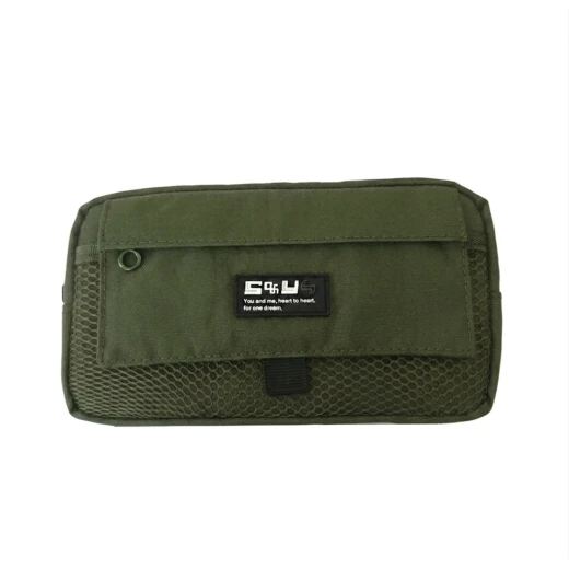 Amigo Rectangle Pencil Case, Different Colors - أخضر Amigo Rectangle Pencil Case, Different Colors - أخضر
