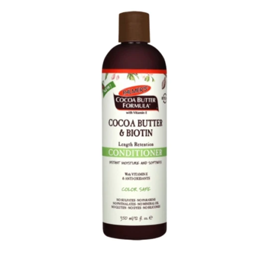 Palmer’s Cocoa Butter & Biotin Conditioner 350ml – Nourishing Conditioner for Dry and Damaged Hair, Hydrates Deeply, Strengthens Hair, Adds Softness and Shine, Ideal for Daily Use.
