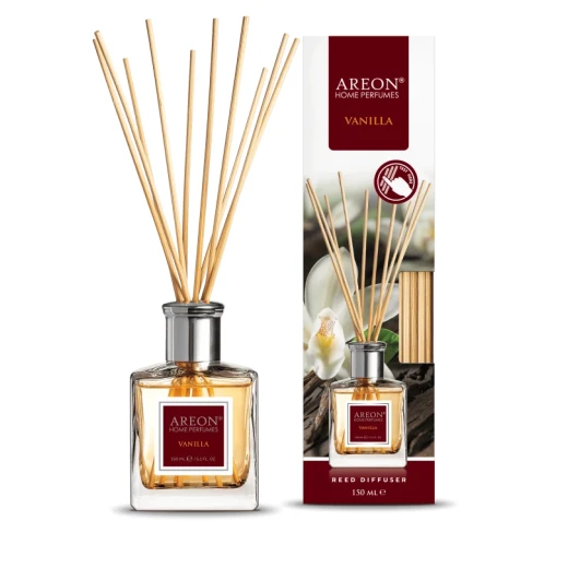 أعواد معطر جو برائحة الفانيليا من أريون، 150 مل، معطر جو طويل الأمد للمنزل والمكتب